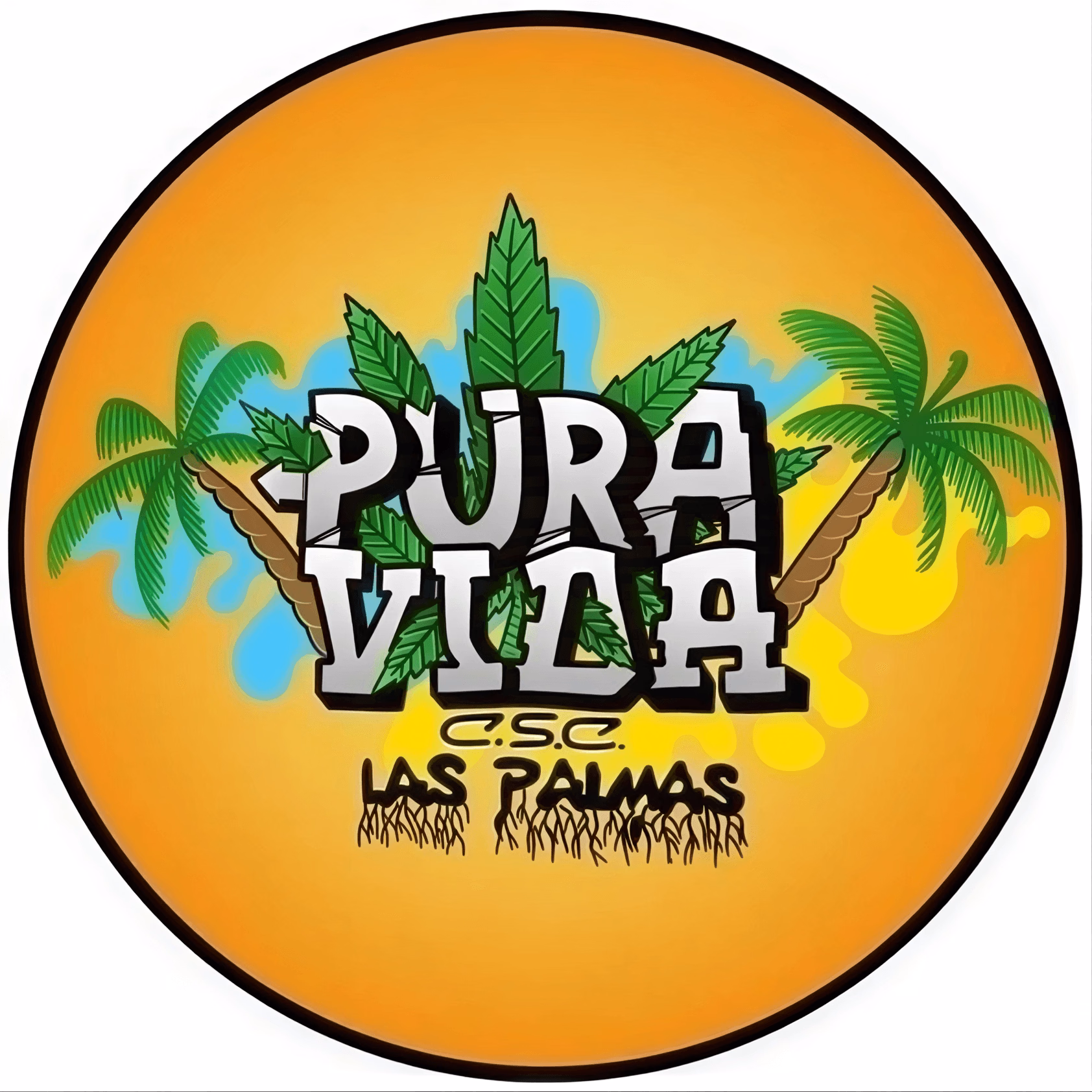 Cannabis Social Club Pura Vida Cannabis Social Club logo