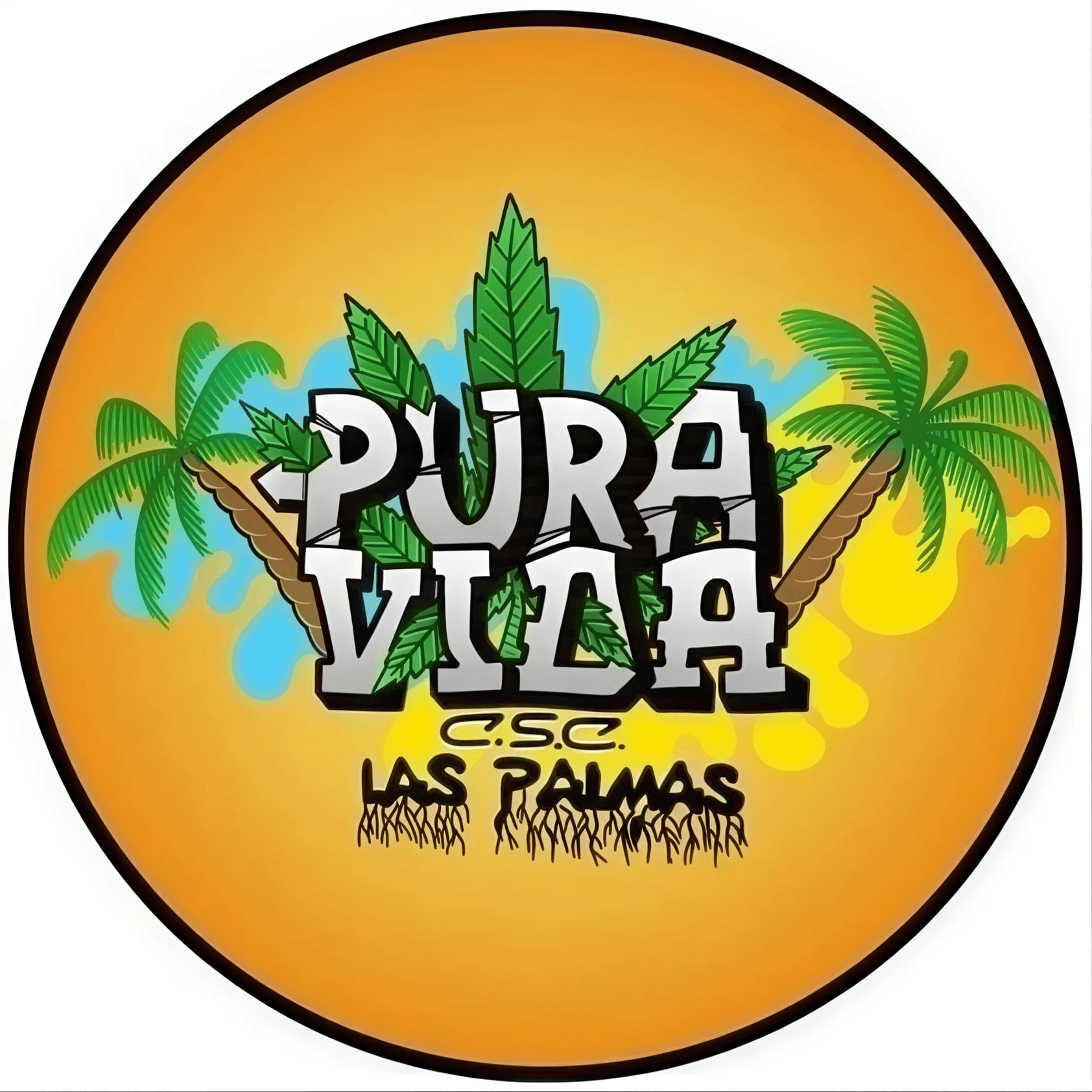 Pura Vida Cannabis Social Club logo