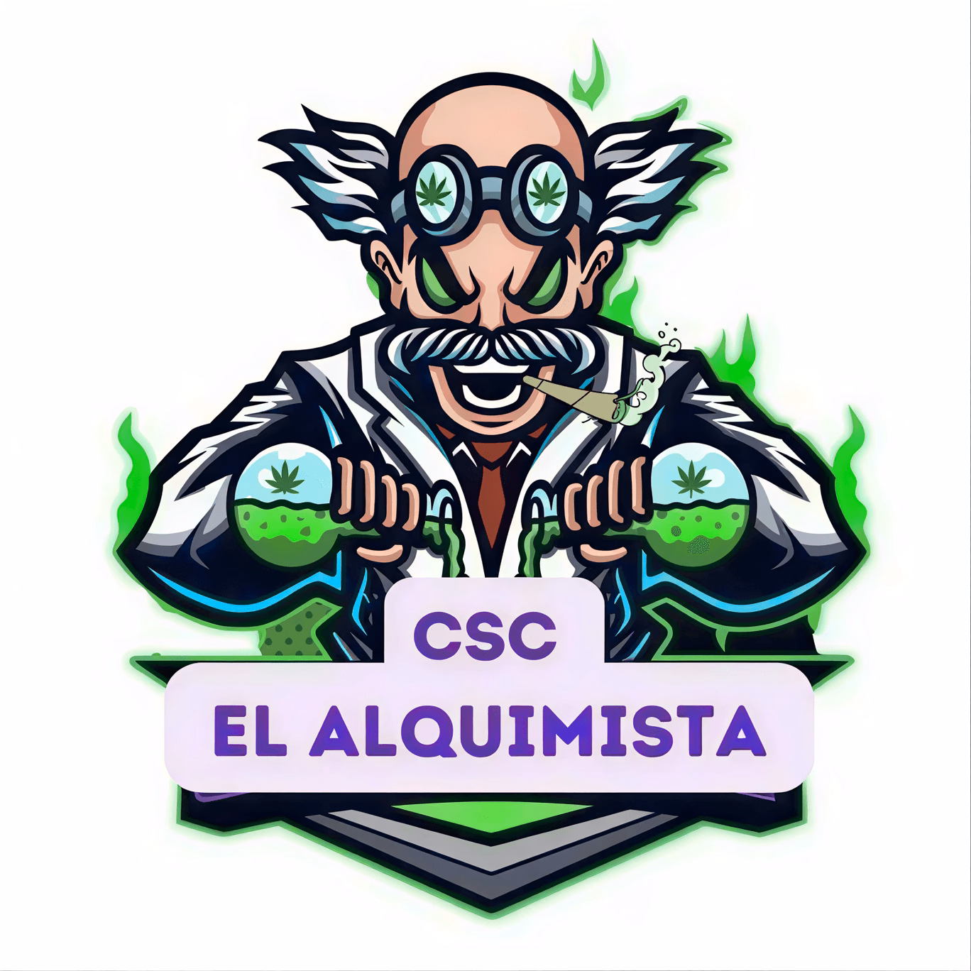 Cannabis Social Club CSC El Alquimista logo